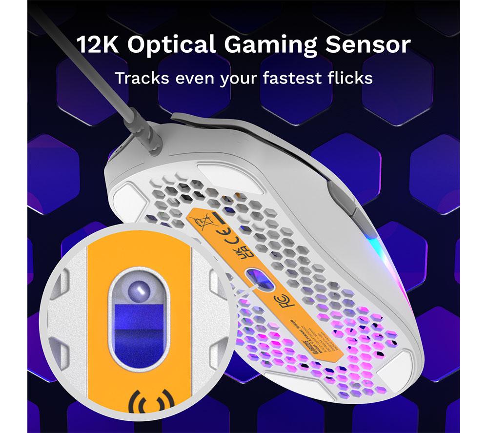 GLORIOUS Model O Eternal RGB Optical Gaming Mouse - White image number 6 of 7