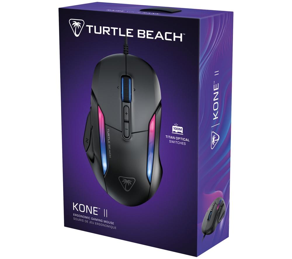 TURTLE BEACH Kone II RGB Optical Gaming Mouse - Black image number 2 of 17