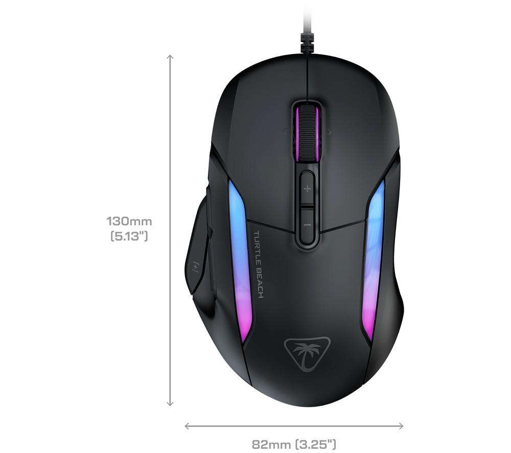 TURTLE BEACH Kone II RGB Optical Gaming Mouse - Black image number 17 of 17