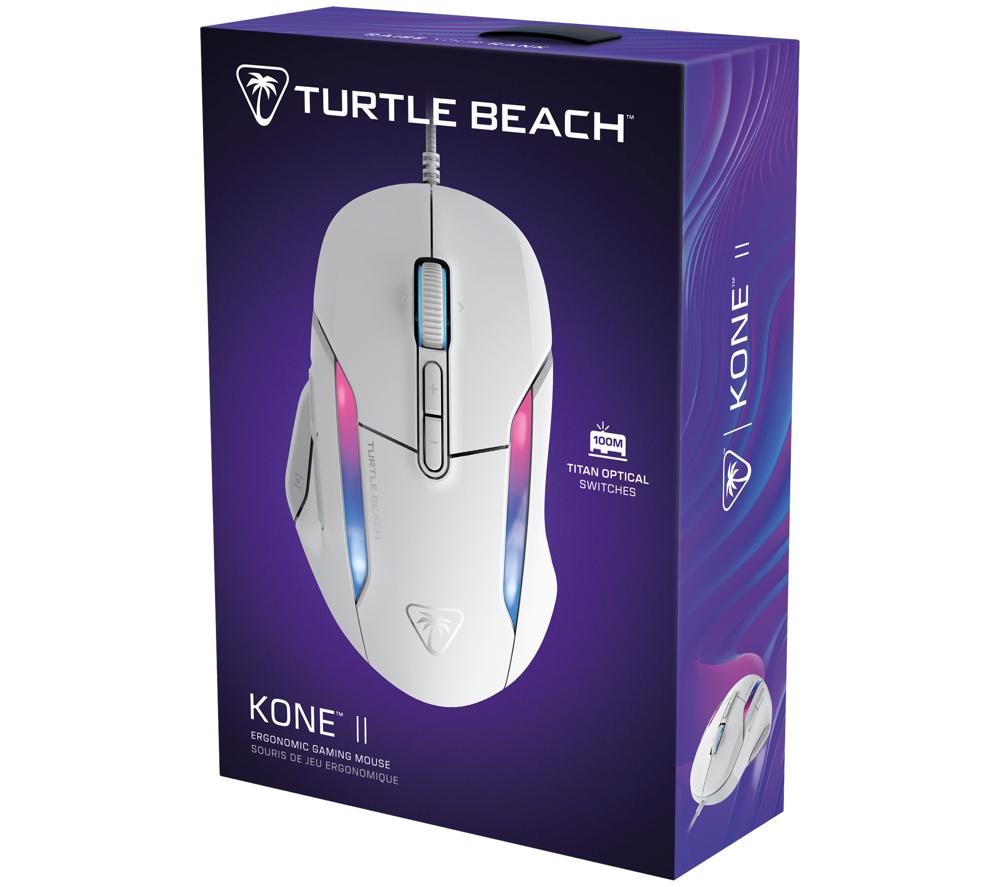 TURTLE BEACH Kone II RGB Optical Gaming Mouse - White image number 2 of 17