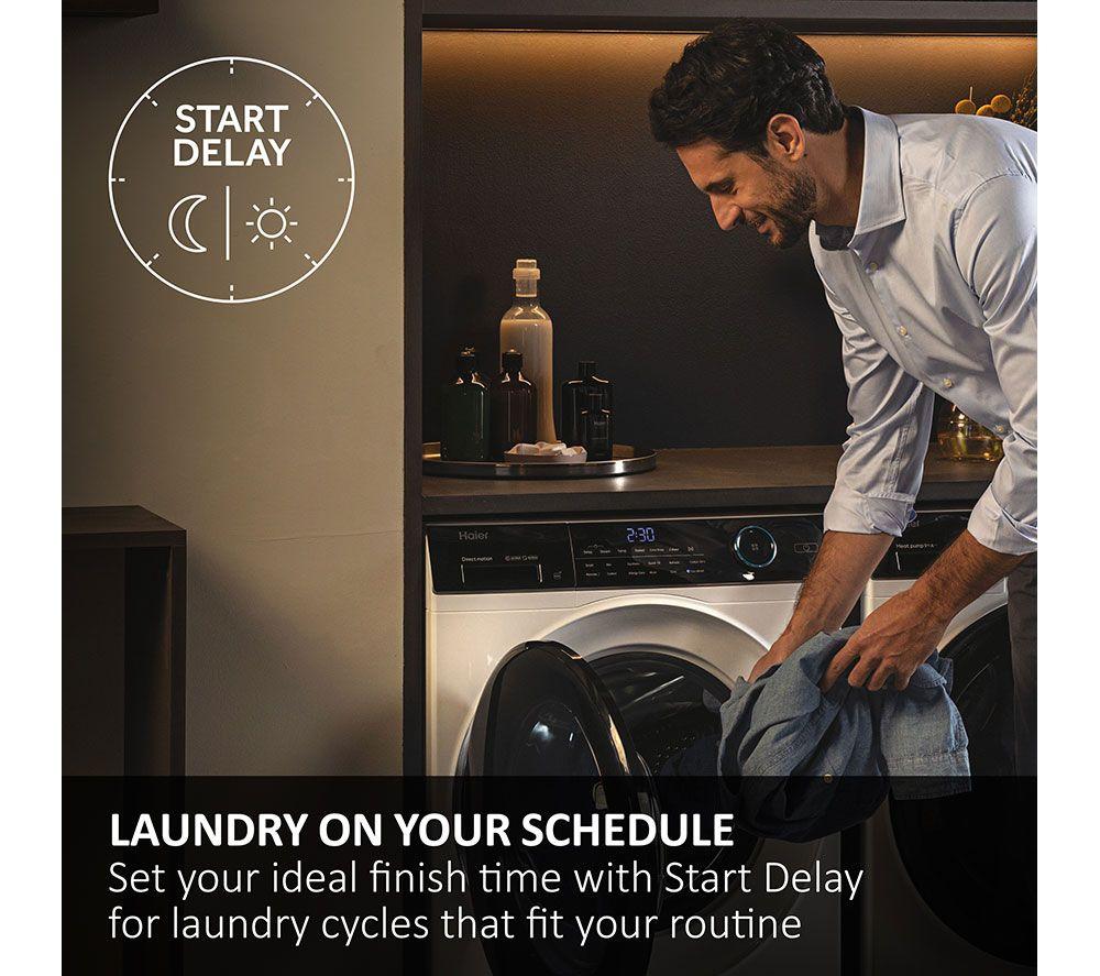 HAIER Series 6 BHA6S69M6DB9RJ80 Integrated WiFi-enabled 9 kg 1600 Spin Washing Machine image number 30 of 31
