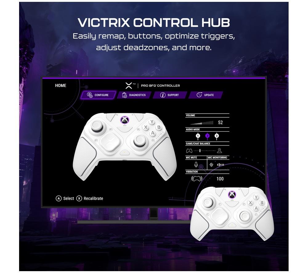 TURTLE BEACH Victrix Pro BFG Reloaded Wireless Controller for Xbox - White image number 9 of 14