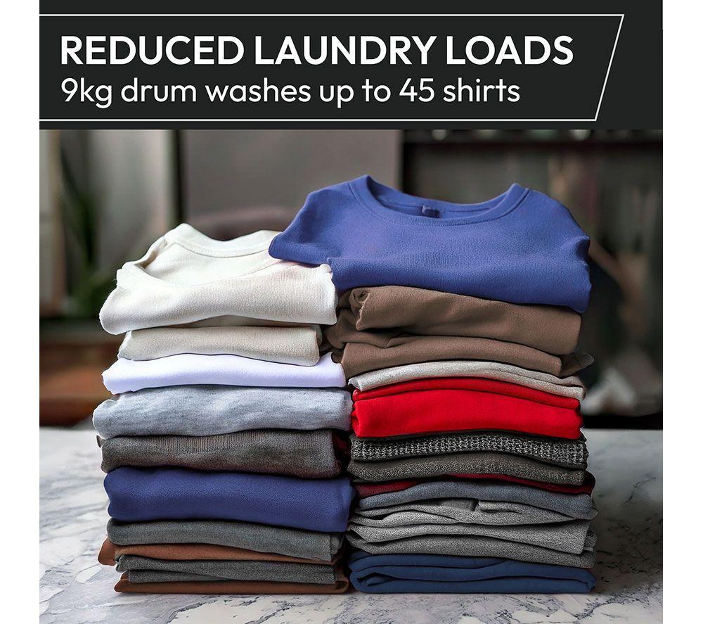 HOOVER H-WASH 400 BH4S69M6DR9BJ-80 Integrated WiFi-enabled 9 kg 1600 Spin Washing Machine image number 6 of 14