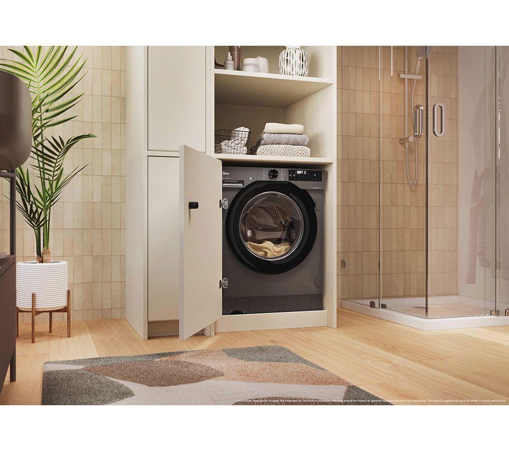 HOOVER H-WASH 400 BH4S69M6DB9RJ-80 Integrated WiFi-enabled 9 kg 1600 Spin Washing Machine image number 7 of 17