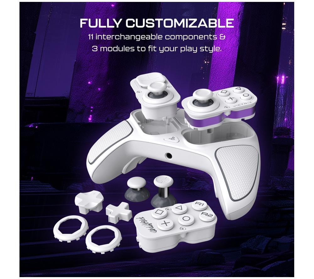 TURTLE BEACH Victrix Pro BFG Reloaded Wireless Controller for PlayStation - White image number 5 of 13