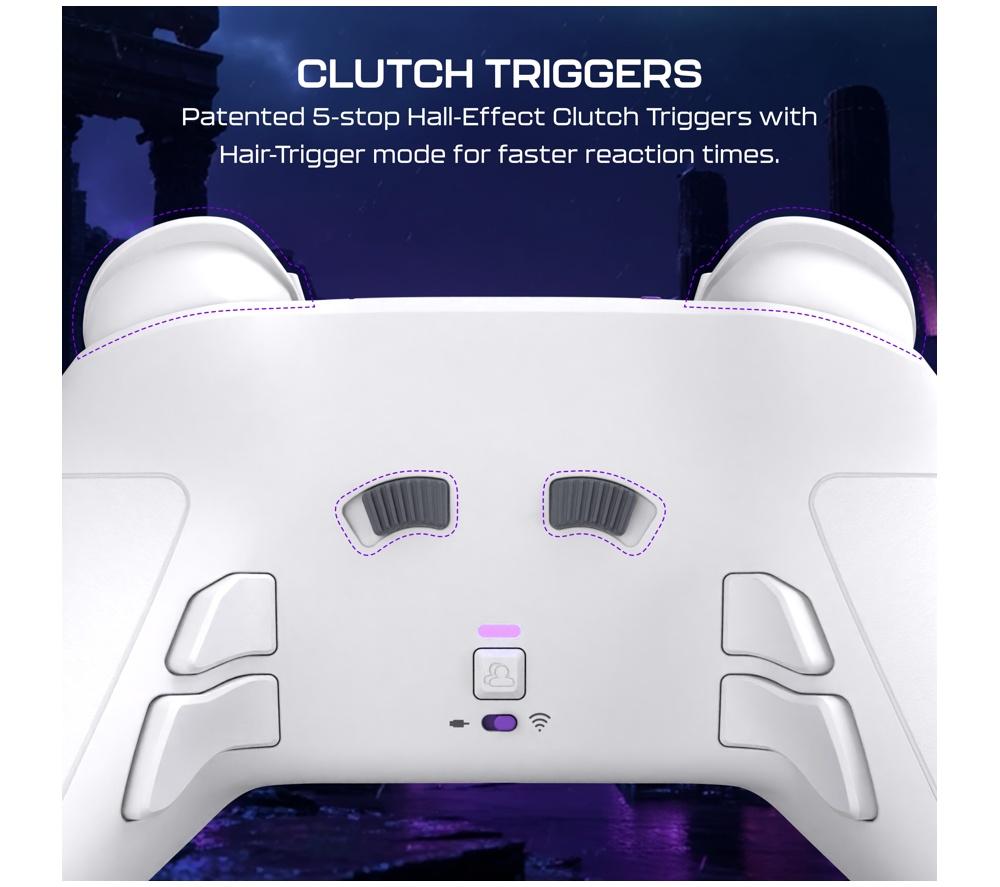 TURTLE BEACH Victrix Pro BFG Reloaded Wireless Controller for PlayStation - White image number 6 of 13