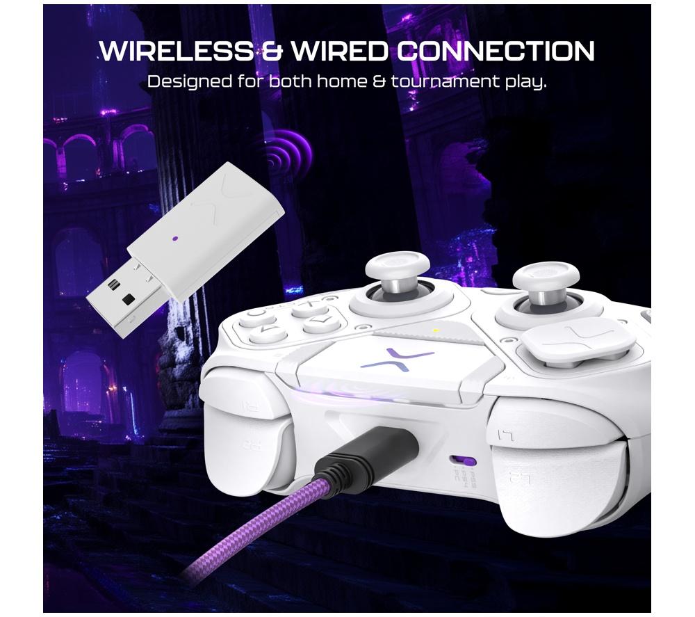 TURTLE BEACH Victrix Pro BFG Reloaded Wireless Controller for PlayStation - White image number 8 of 13
