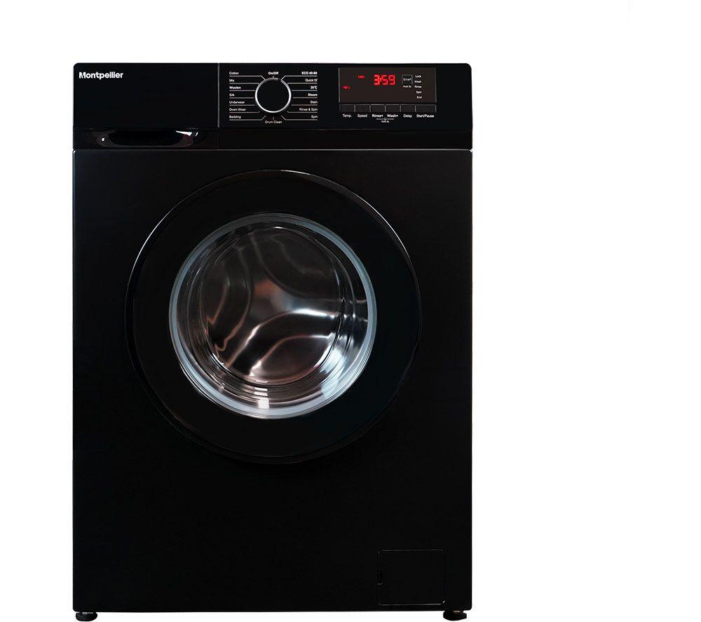 MONTPELLIER MDAWM1014K 10 kg 1400 Spin Washing Machine - Black