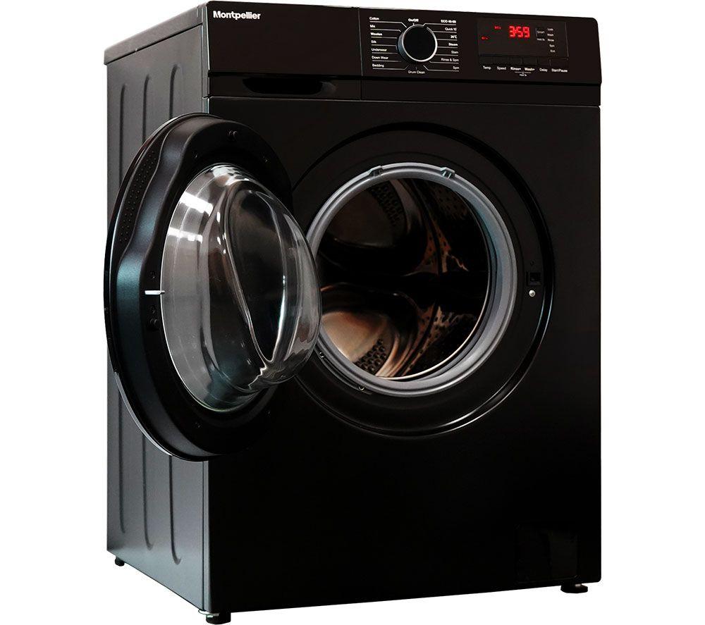 MONTPELLIER MDAWM1014K 10 kg 1400 Spin Washing Machine - Black image number 2 of 6