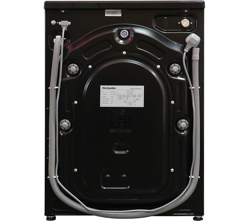 MONTPELLIER MDAWM1014K 10 kg 1400 Spin Washing Machine - Black image number 5 of 6