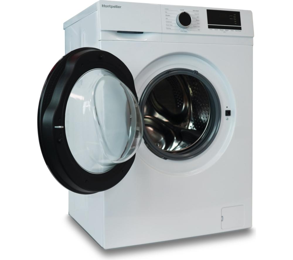 MONTPELLIER MDAWM1014W 10 kg 1400 Spin Washing Machine - White image number 2 of 7