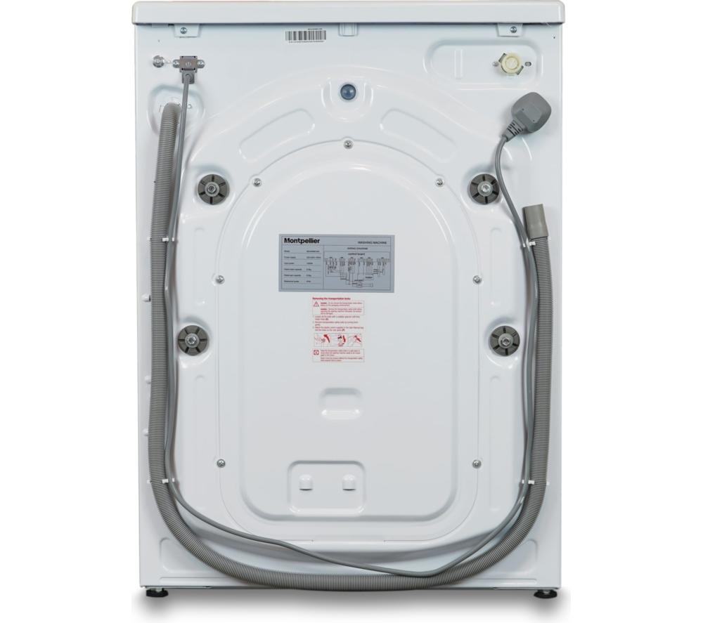 MONTPELLIER MDAWM1014W 10 kg 1400 Spin Washing Machine - White image number 4 of 7