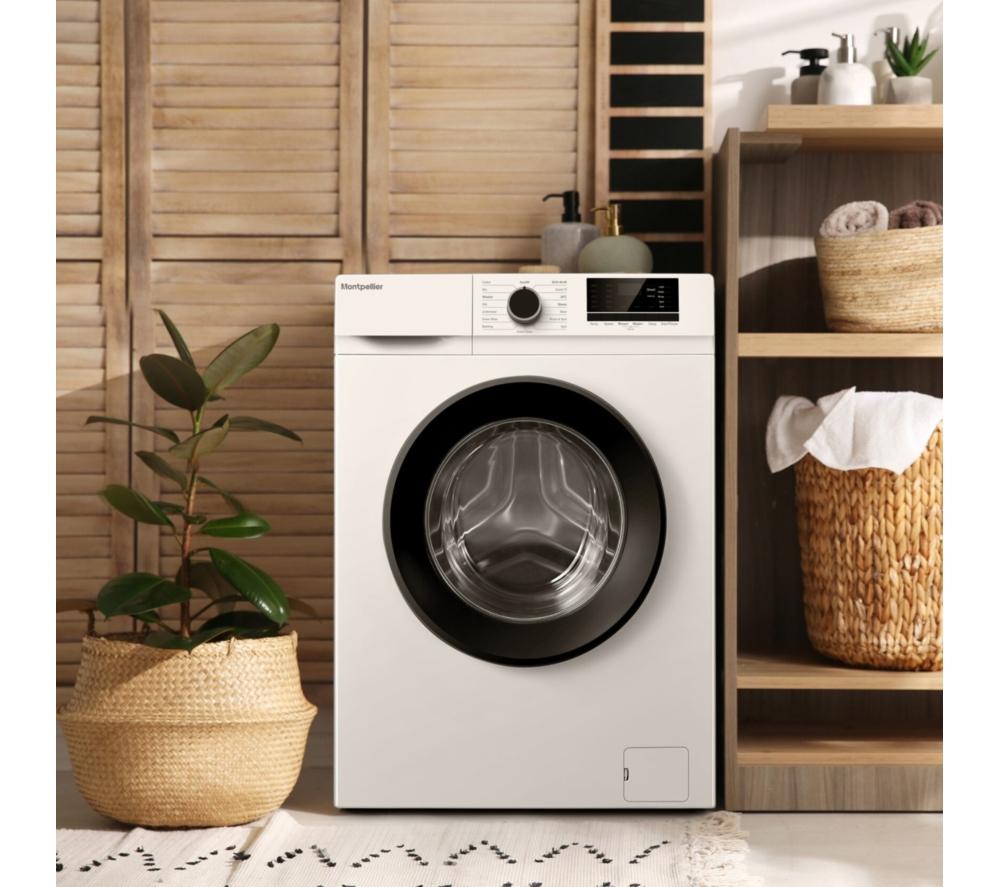 MONTPELLIER MDAWM1014W 10 kg 1400 Spin Washing Machine - White image number 7 of 7