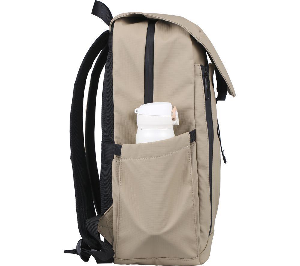 SANDSTROM Erice S15WPBPBG26C 15.6" Laptop Backpack - Biege image number 2 of 16