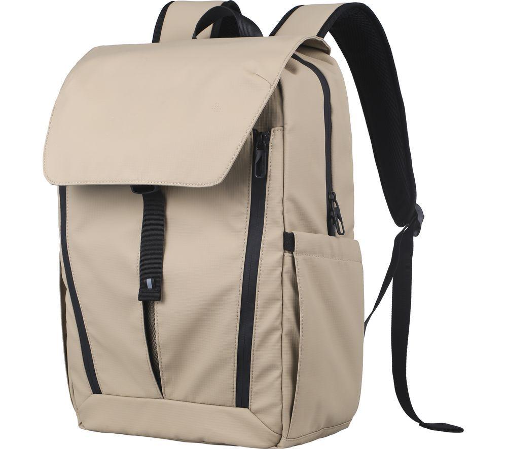 SANDSTROM Erice S15WPBPBG26C 15.6" Laptop Backpack - Biege image number 6 of 16