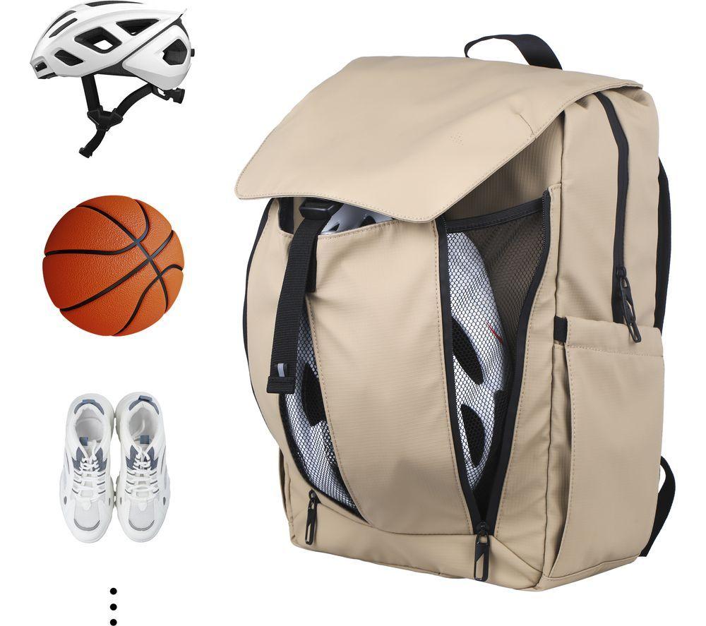 SANDSTROM Erice S15WPBPBG26C 15.6" Laptop Backpack - Biege image number 9 of 16