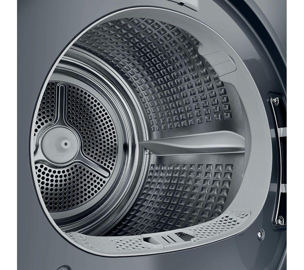 HAIER X Series 7 HD100-C367GU1-UK WiFi-enabled 10 kg Heat Pump Tumble Dryer - Graphite image number 8 of 26