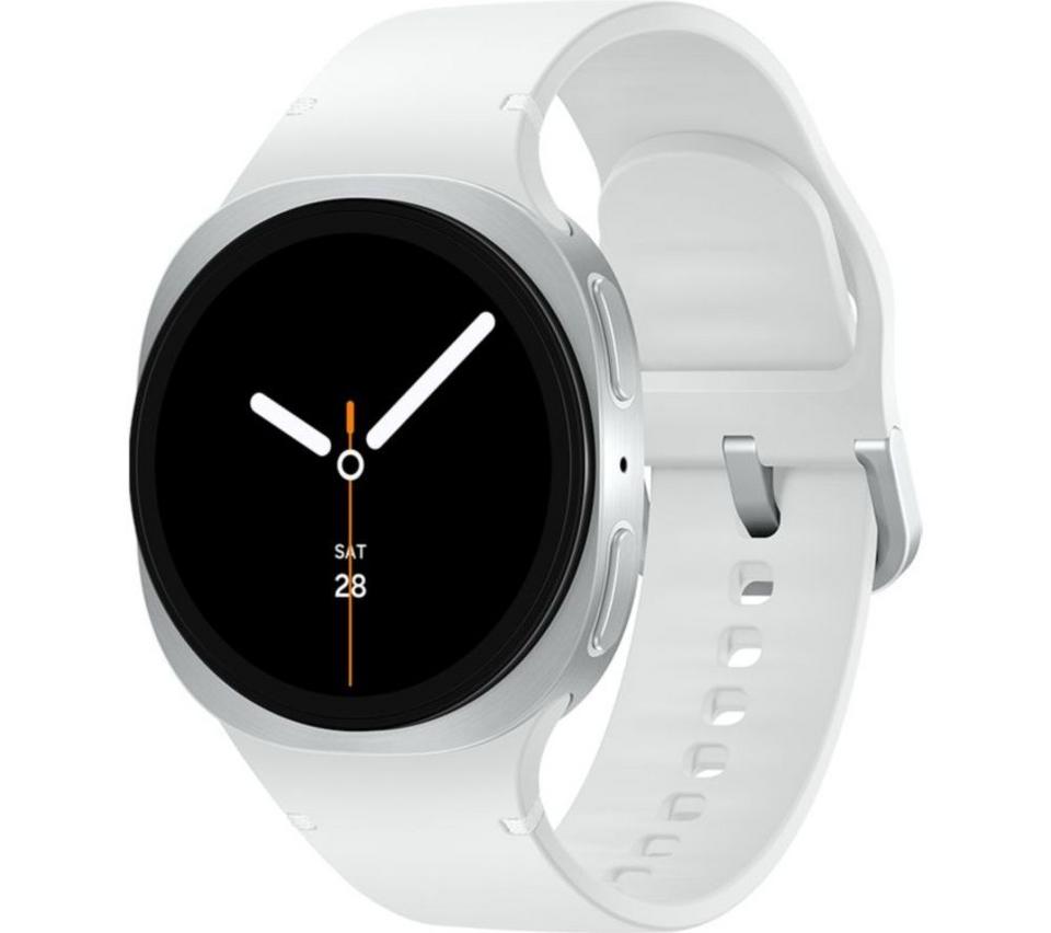 SAMSUNG Galaxy Watch8 BT with Bixby - Silver, 40 mm