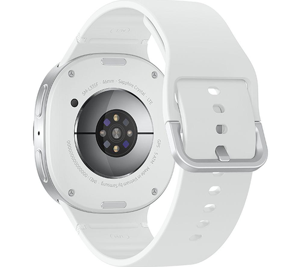 SAMSUNG Galaxy Watch8 LTE with Bixby - Silver, 44 mm image number 4 of 15