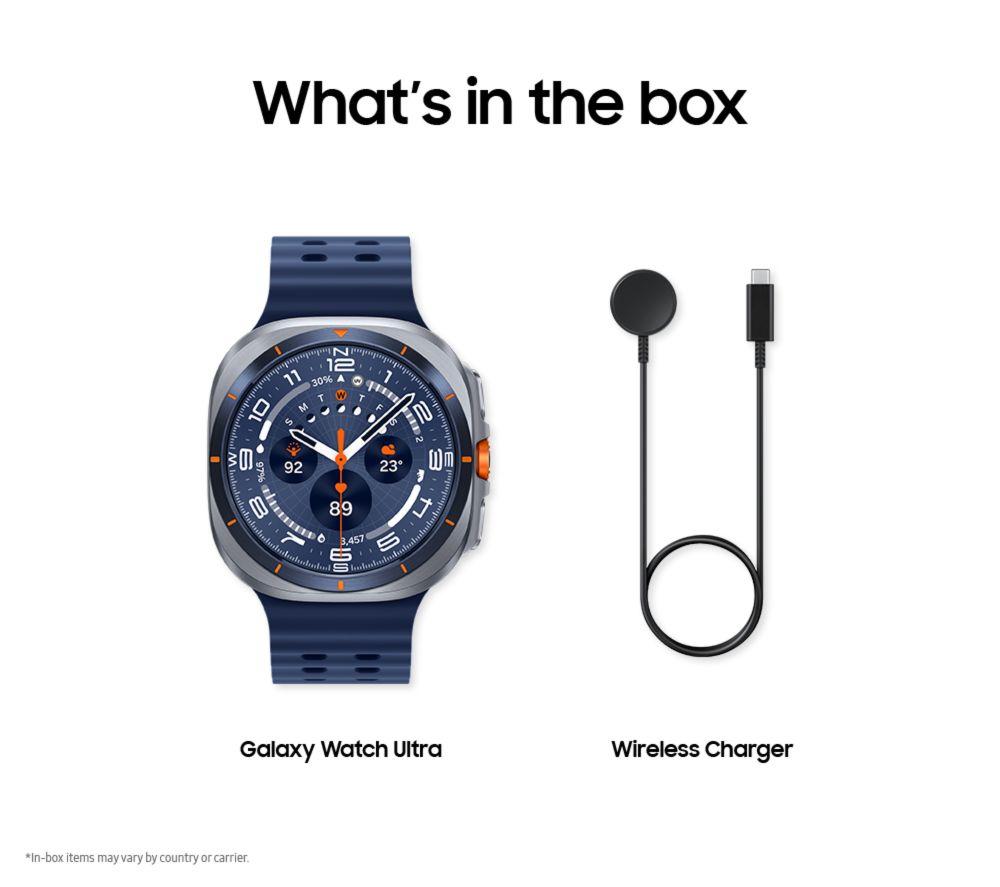 SAMSUNG Galaxy Watch Ultra (2025) LTE with Bixby - Titanium Blue, 47 mm image number 10 of 11
