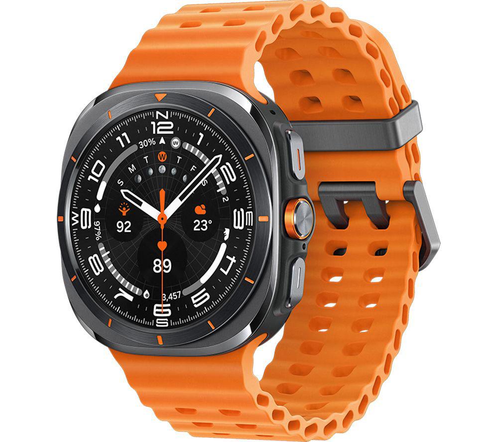 SAMSUNG Galaxy Watch Ultra (2025) LTE with Bixby - Titanium Grey, 47 mm