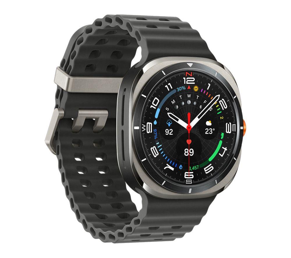 SAMSUNG Galaxy Watch Ultra (2025) LTE with Bixby - Titanium Silver, 47 mm
