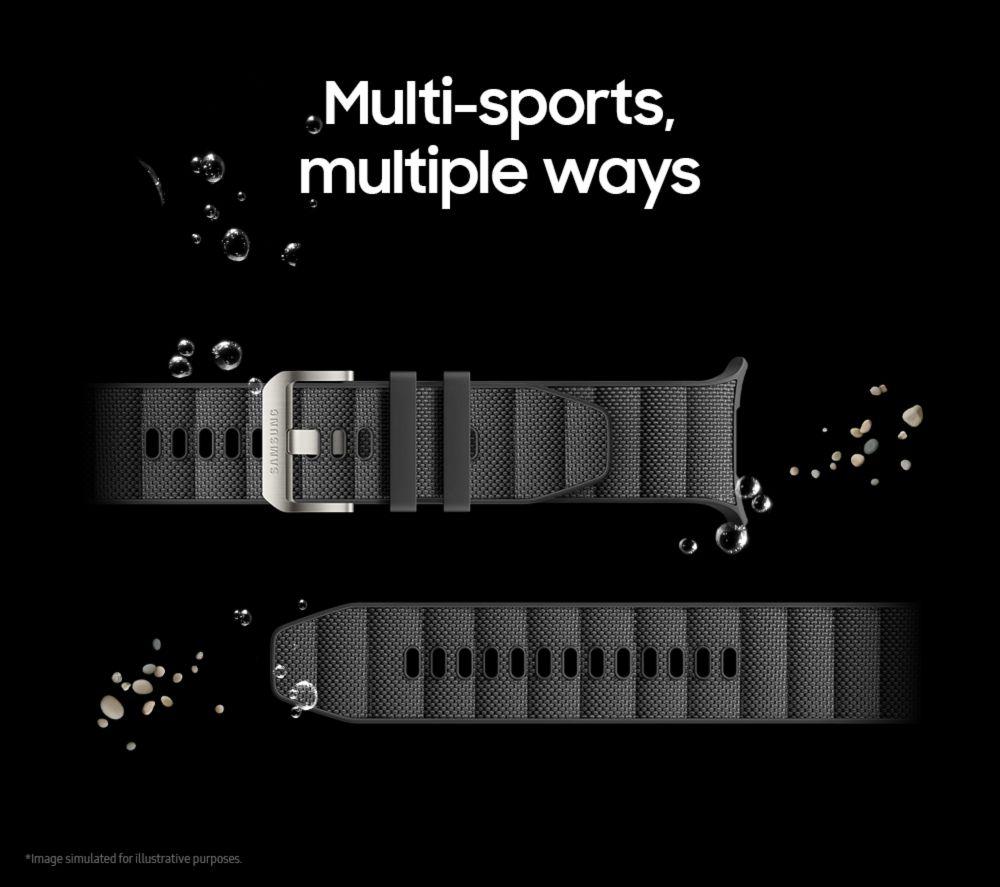 SAMSUNG Galaxy Watch Ultra (2025) LTE with Bixby - Titanium Silver, 47 mm image number 7 of 10