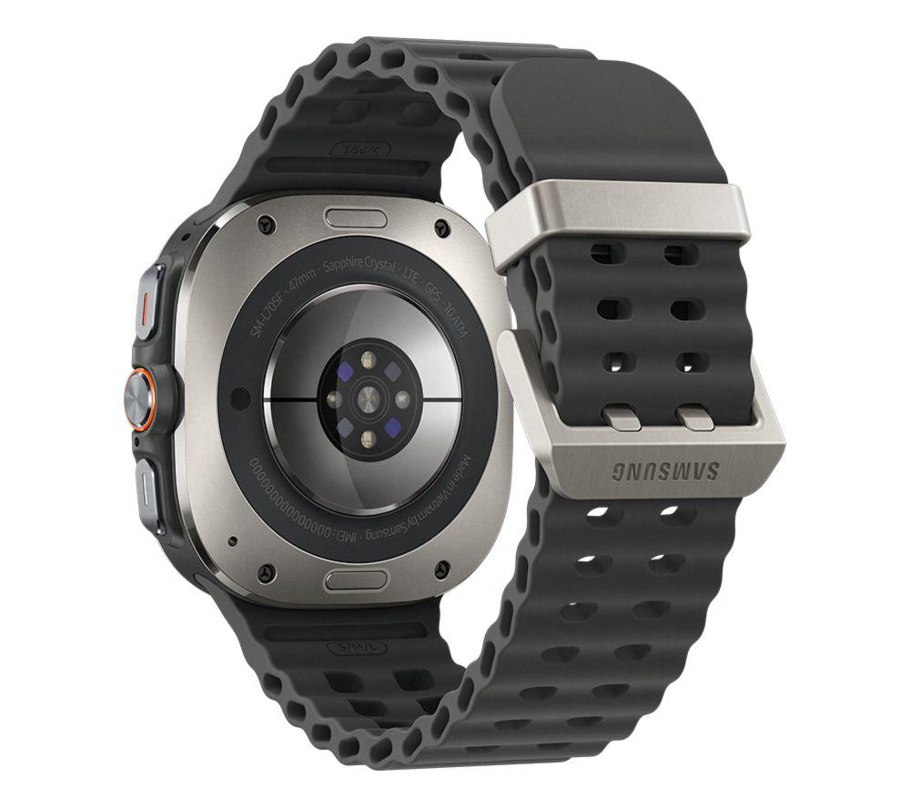 SAMSUNG Galaxy Watch Ultra (2025) LTE with Bixby - Titanium Silver, 47 mm image number 8 of 10