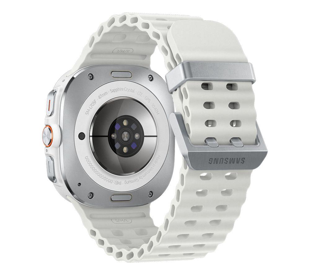 SAMSUNG Galaxy Watch Ultra (2025) LTE with Bixby - Titanium White, 47 mm image number 8 of 10