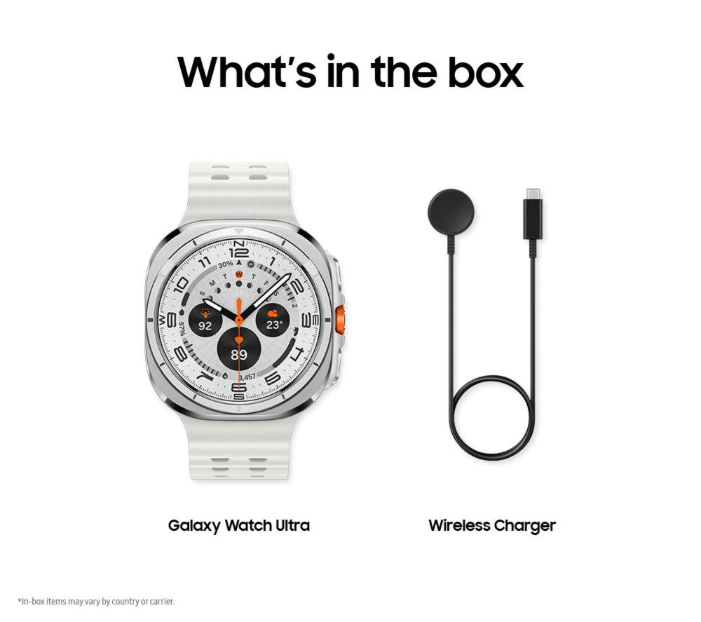 SAMSUNG Galaxy Watch Ultra (2025) LTE with Bixby - Titanium White, 47 mm image number 10 of 10