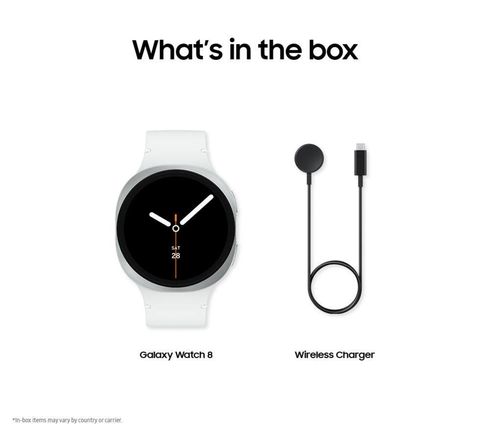 SAMSUNG Galaxy Watch8 BT with Bixby - Silver, 44 mm image number 15 of 15