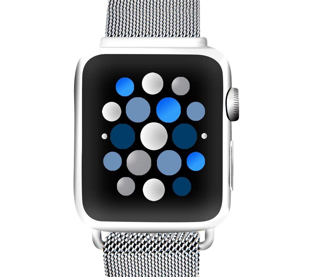 SANDSTROM Apple Watch 38-42 mm (Series 10/11) Mesh Strap - Silver image number 3 of 4