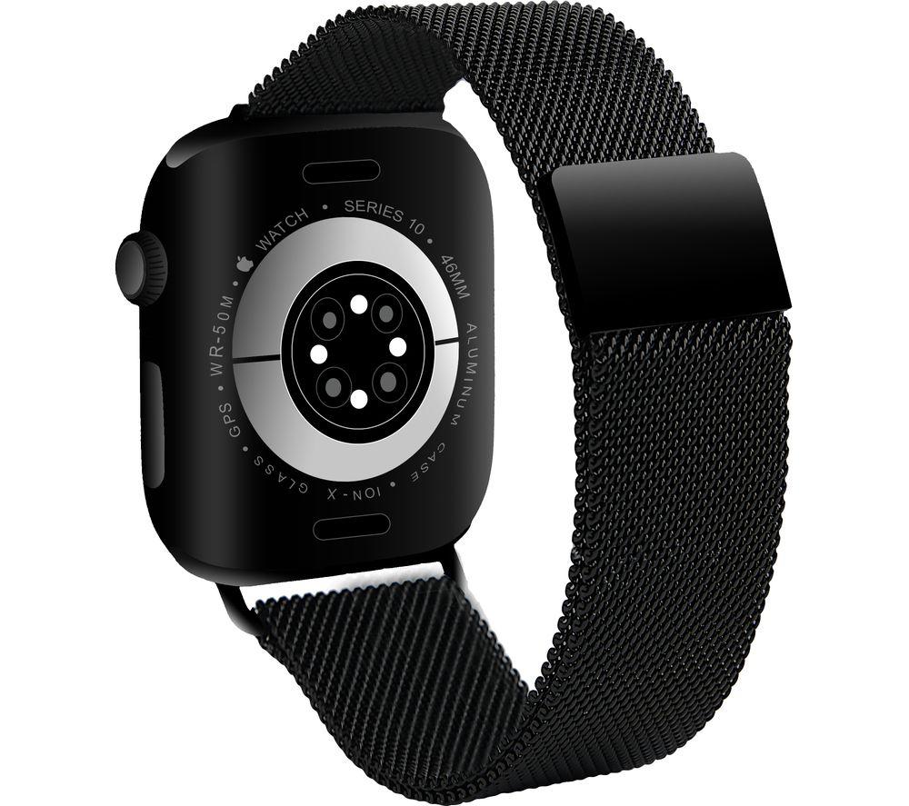 SANDSTROM Apple Watch 42-49 mm (Series 1/2/3) Mesh Strap - Black image number 4 of 5