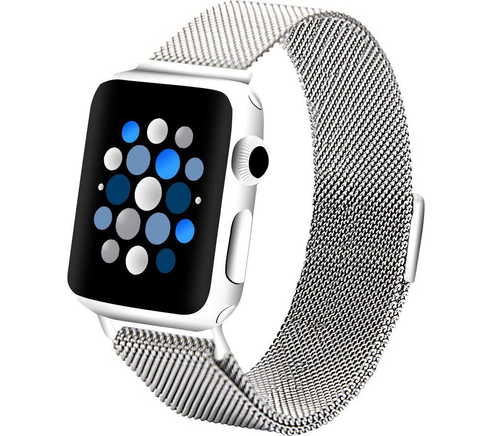 SANDSTROM Apple Watch 42-49 mm (Series 1/2/3) Mesh Strap - Silver image number 2 of 4