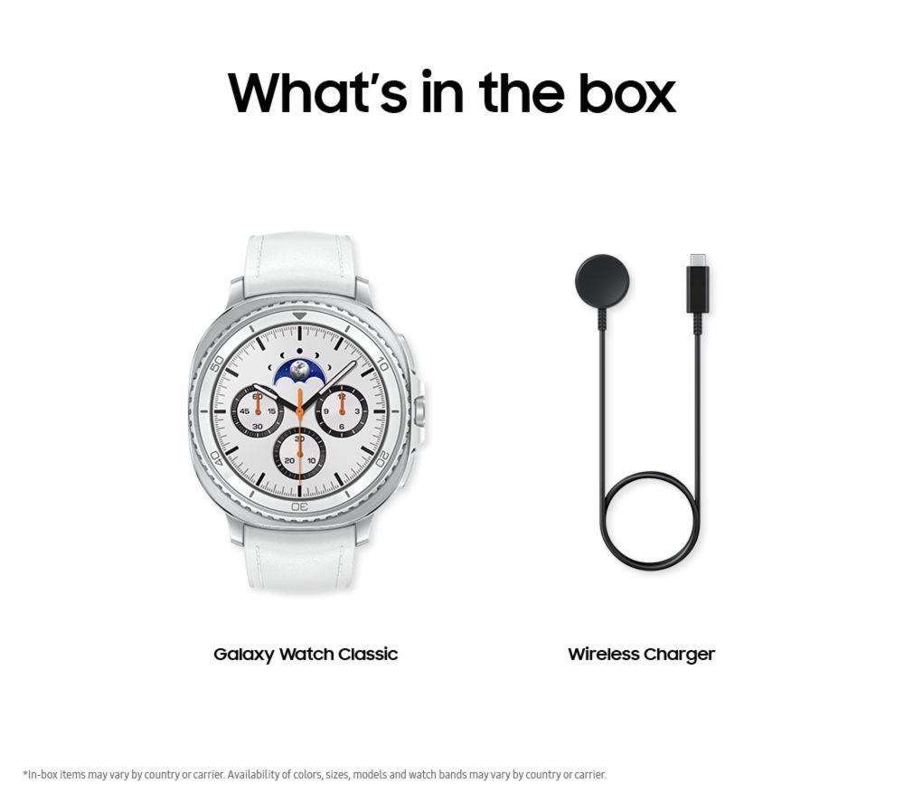 SAMSUNG Galaxy Watch8 Classic BT with Bixby - White, 46 mm image number 14 of 23