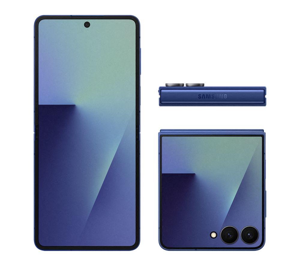 Buy SAMSUNG Galaxy Z Flip7 - 256 GB, Blue Shadow | Currys