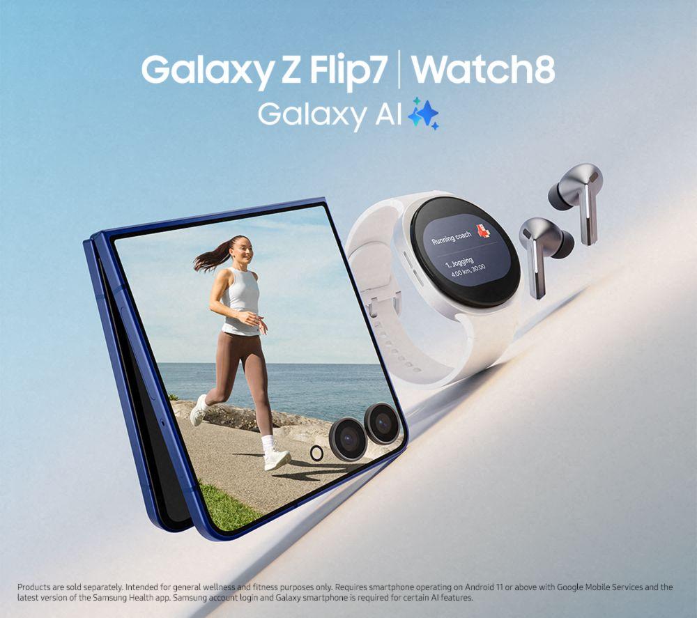 SAMSUNG Galaxy Z Flip7 - 256 GB, Coralred image number 6 of 13