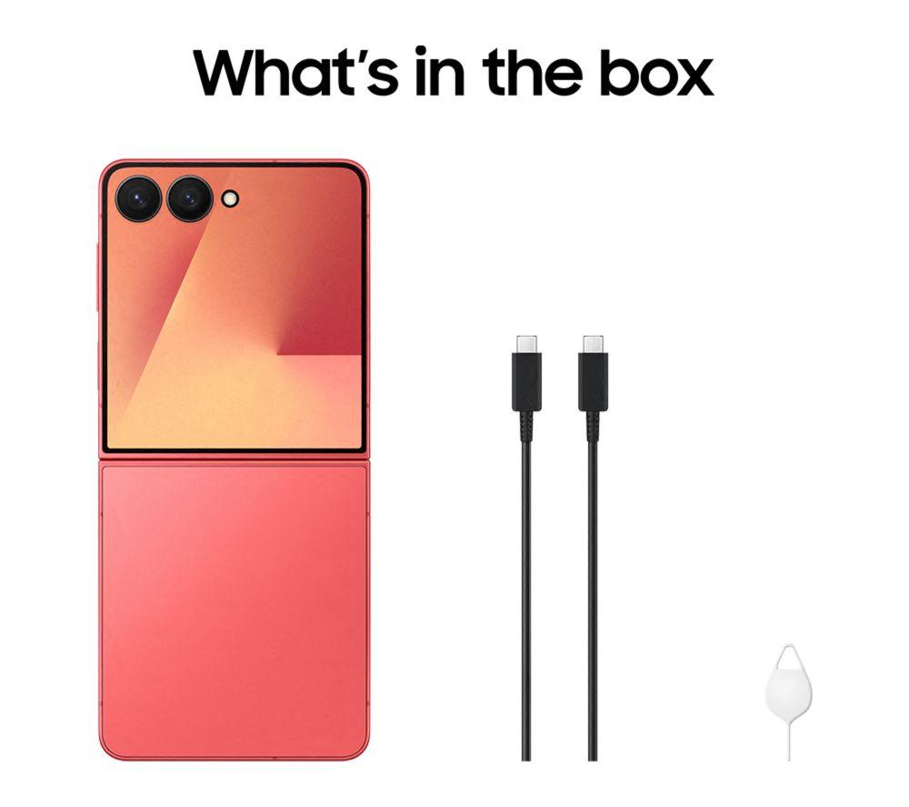 SAMSUNG Galaxy Z Flip7 - 256 GB, Coralred image number 7 of 13