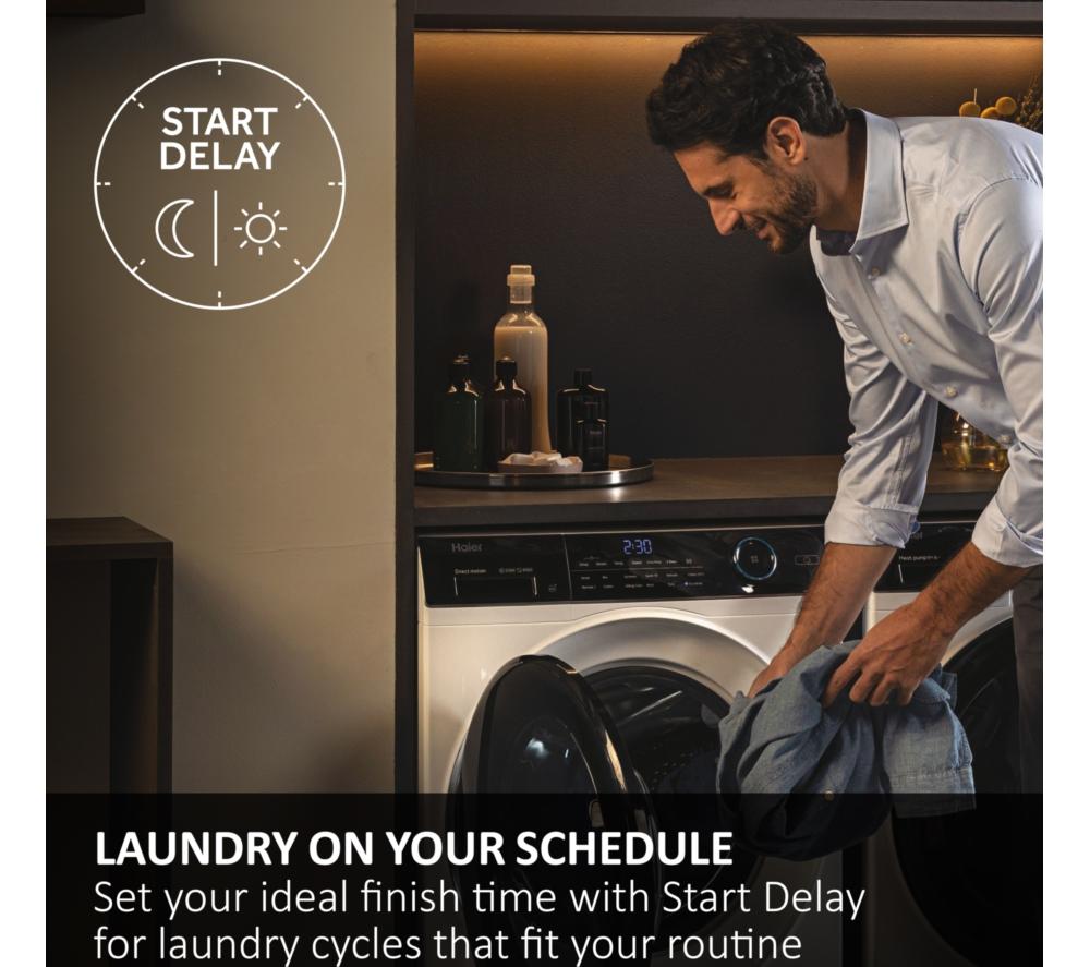 HAIER Series 6 BHA6S696M6DB9R80 Integrated 9 kg Washer Dryer image number 10 of 14