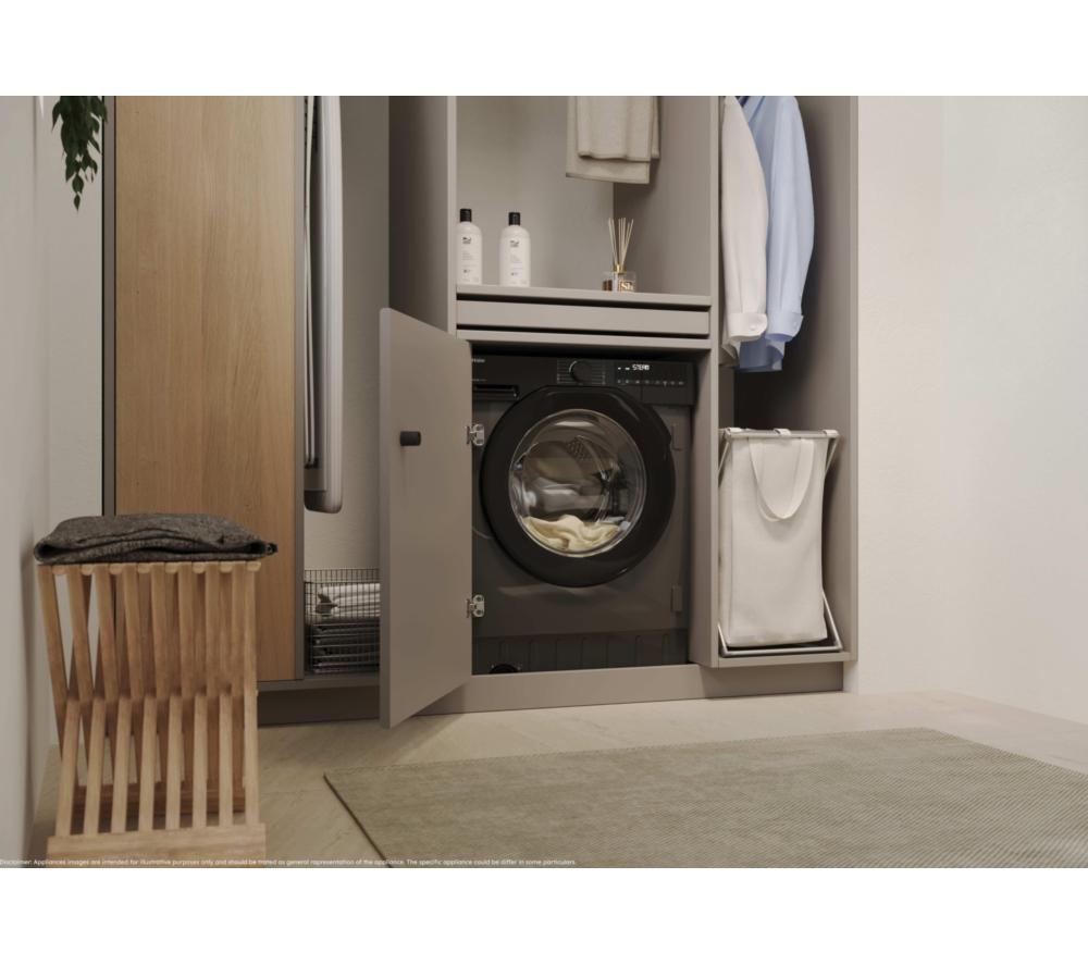HAIER Series 6 BHA6S696M6DB9R80 Integrated 9 kg Washer Dryer image number 12 of 14