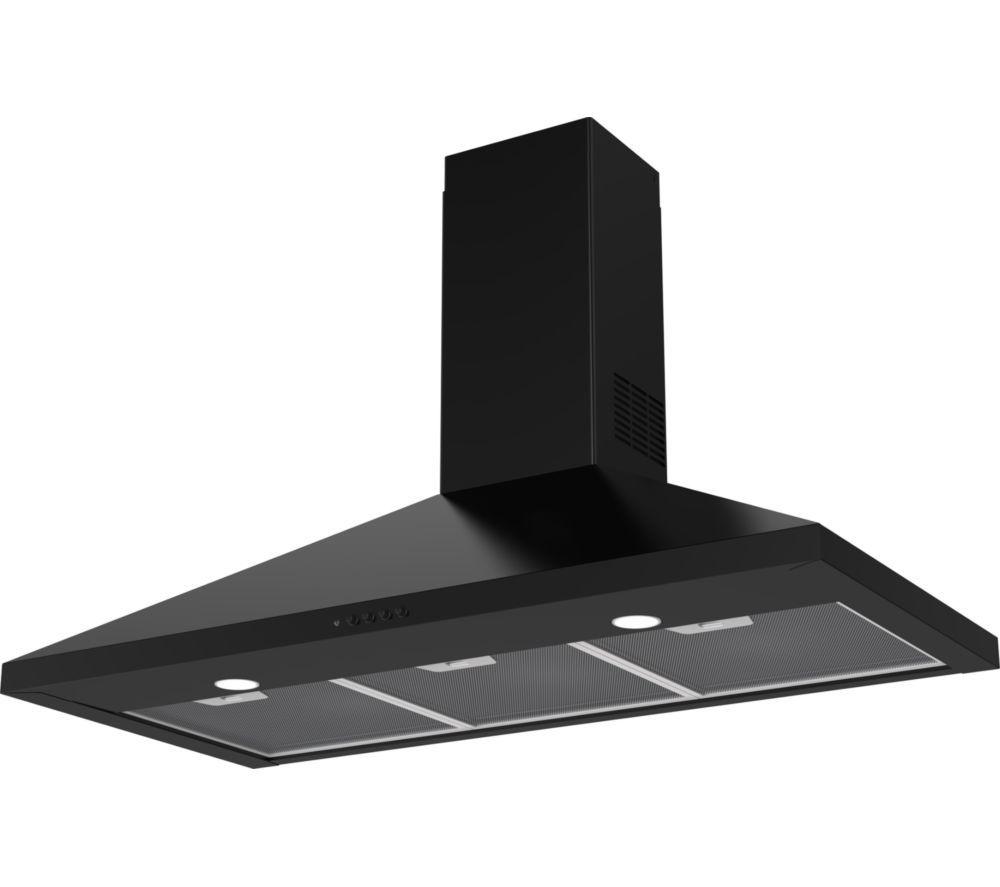 LEISURE H1001PK Chimney Cooker Hood - Black image number 2 of 5