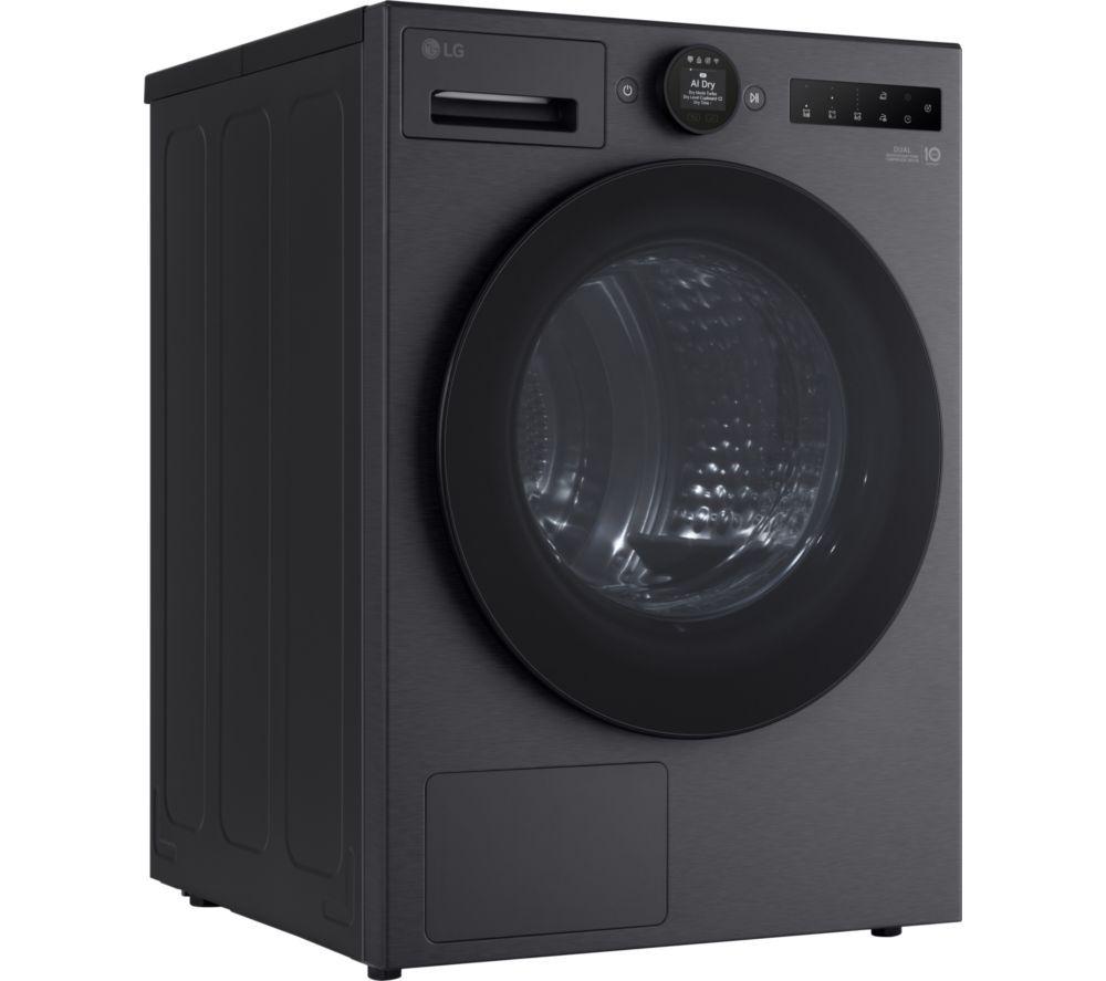 LG Series 7 AI Dry RHX7009TBB 9 kg Heat Pump Tumble Dryer - Matte Black image number 6 of 27