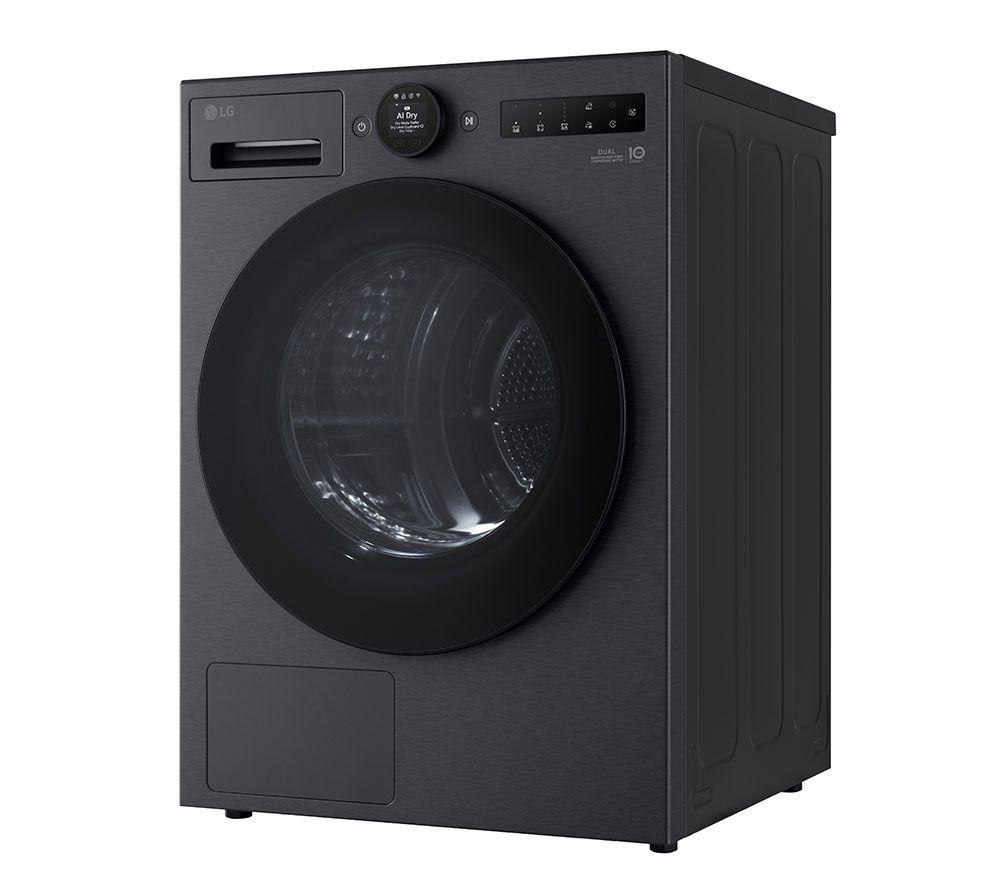 LG Series 7 AI Dry RHX7009TBB 9 kg Heat Pump Tumble Dryer - Matte Black image number 22 of 27