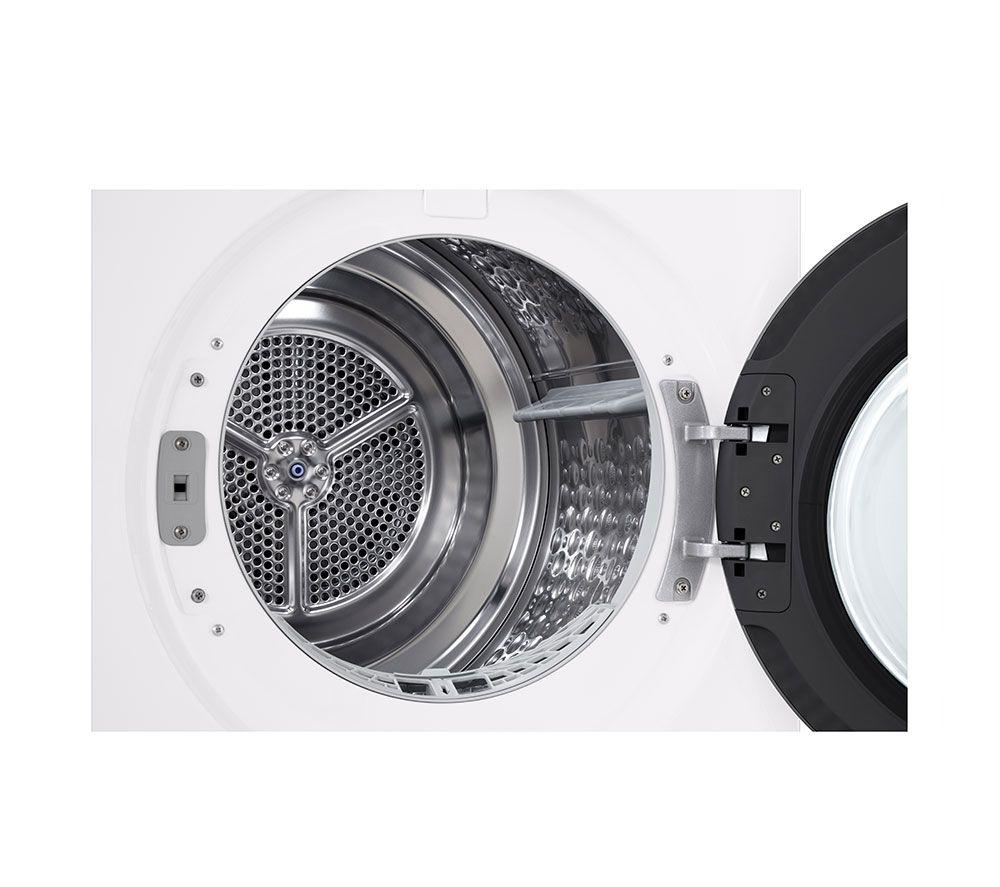 LG Series 7 AI Dry RHX7009TWB 9 kg Heat Pump Tumble Dryer - White image number 17 of 22