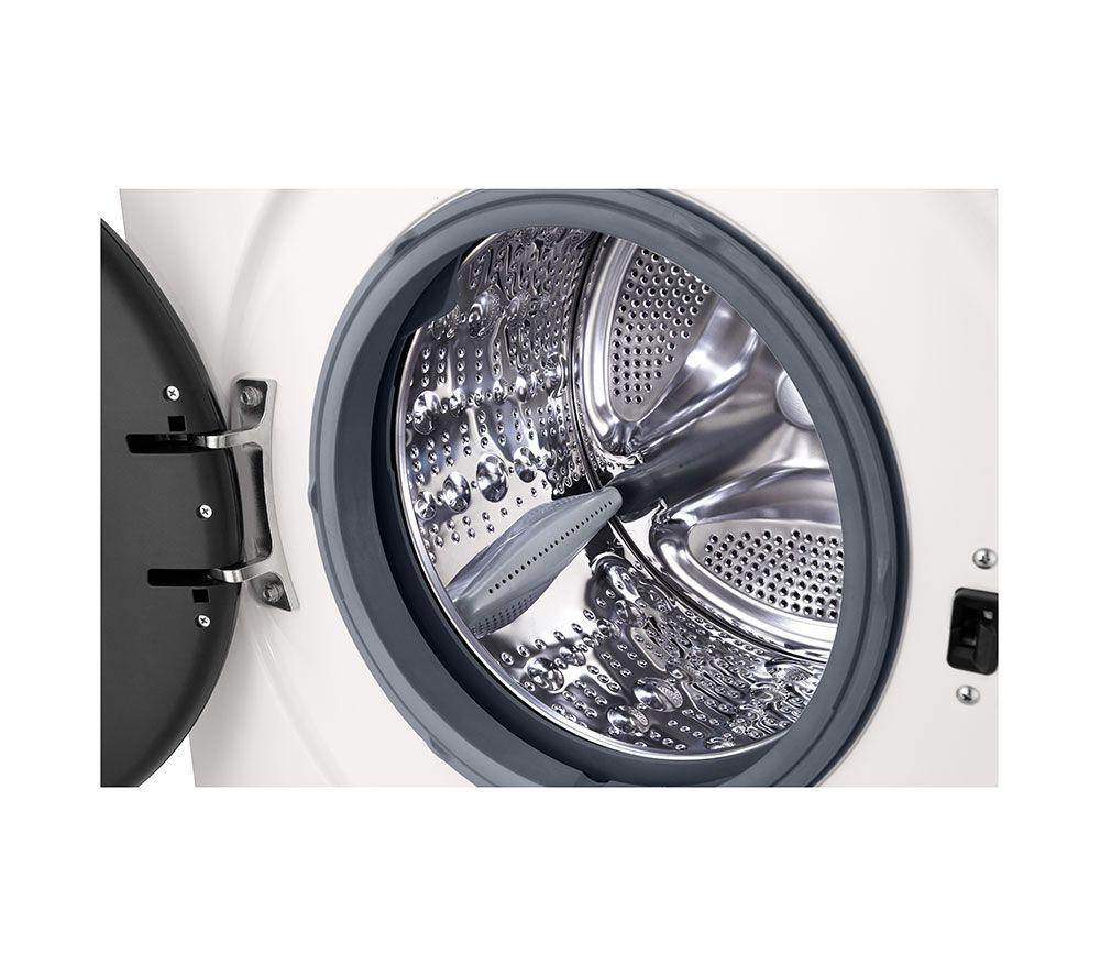 LG Series 2 Direct Drive W4X1095NWK WiFi-enabled 9 kg Washer Dryer - White image number 22 of 25