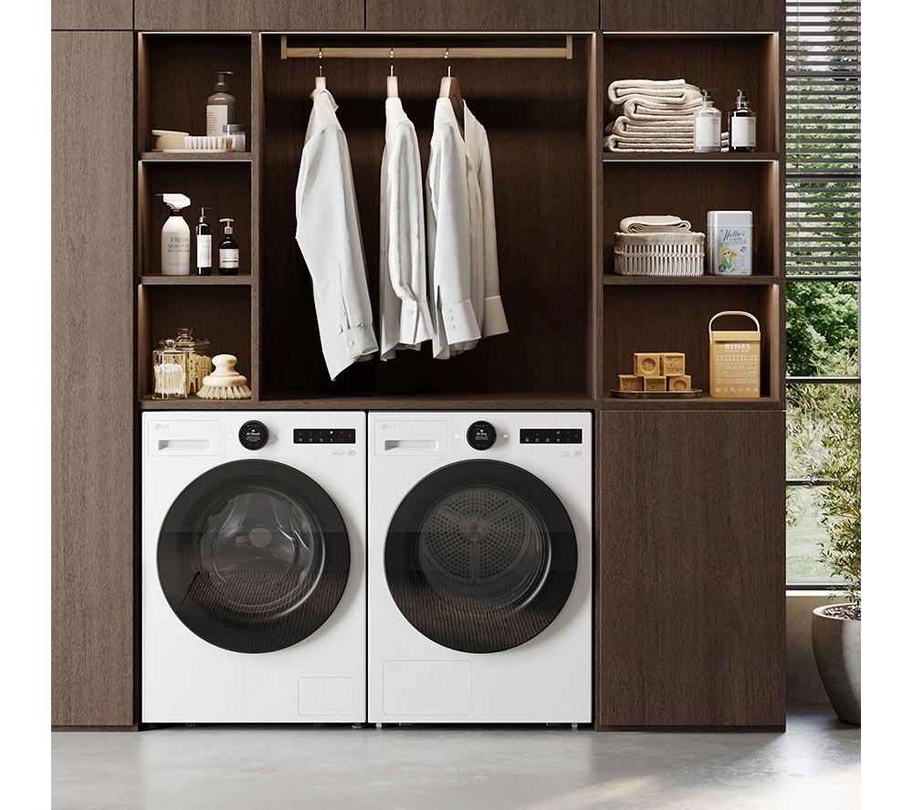 LG Series 7 AI Dry RHX7010TWB 10 kg Heat Pump Tumble Dryer - White image number 2 of 17