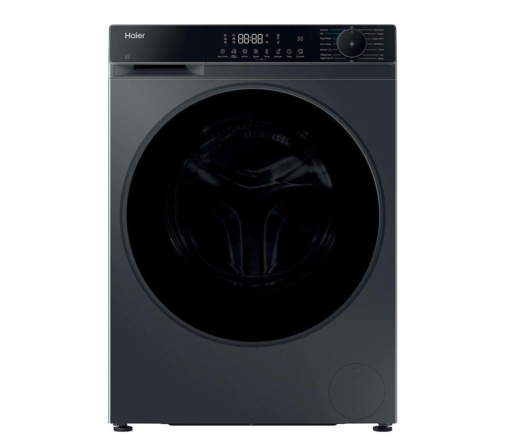 HAIER X Series 5 HWD90BP14357GTUK WiFi-enabled 9 kg Washer Dryer – Graphite, Silver/Grey,Black