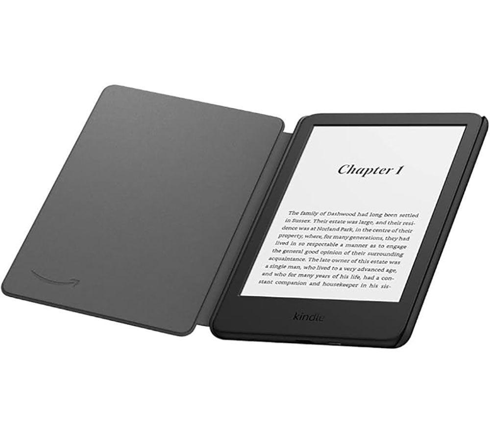 AMAZON 6" Kindle (2022 and 2024) Fabric Case - Black image number 5 of 6