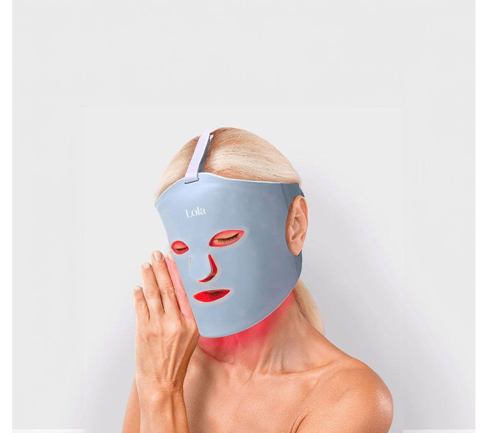 LOLA Superglow LED Face Mask - Baby Blue image number 15 of 15