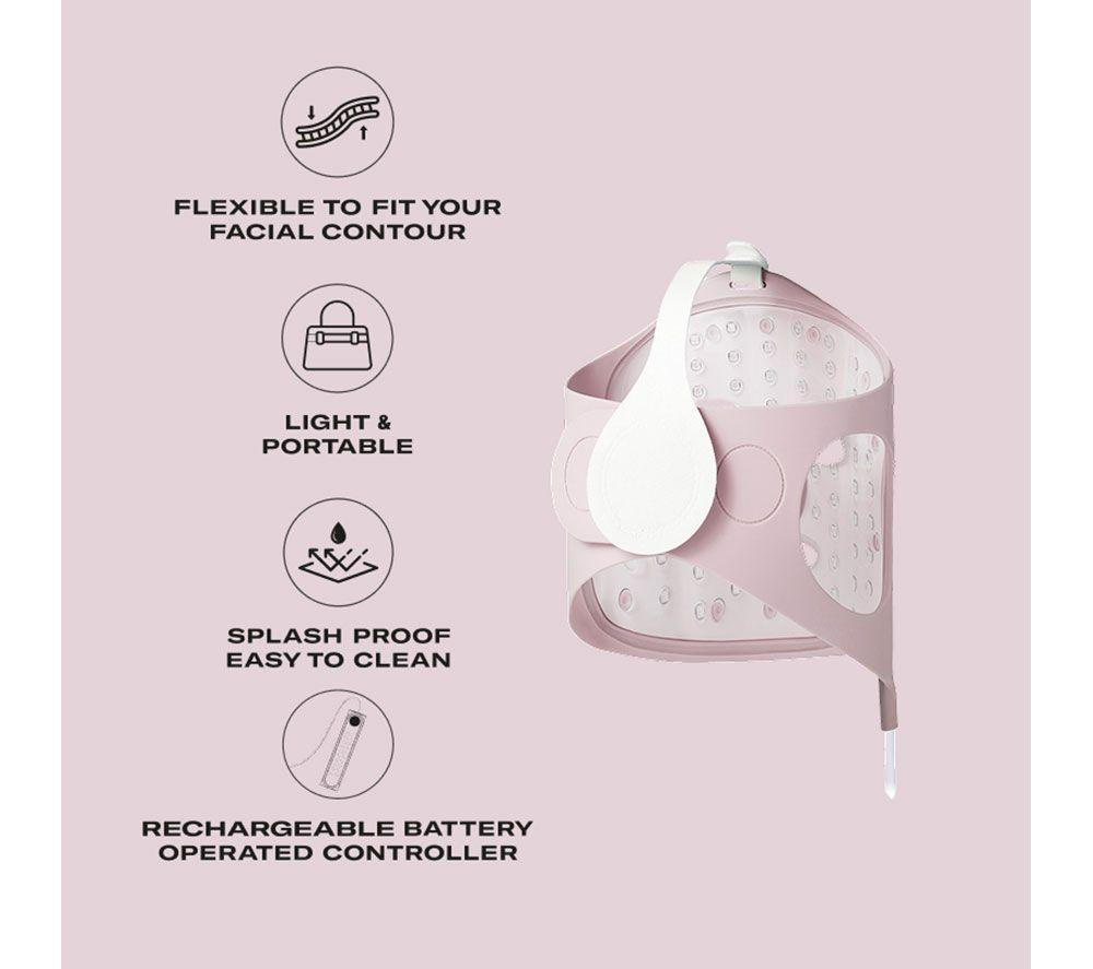 LOLA Superglow LED Face Mask - Pink image number 10 of 13